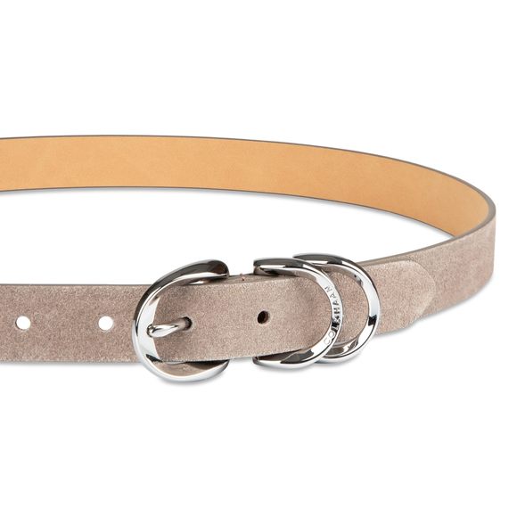 Women's 1" Organic Harness With Metal Loops Belt, Gray, Large💕 - Picture 3 of 6